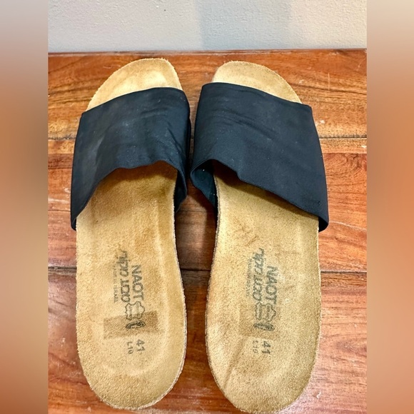 Naot Black Alana Slide Sandal in Koru Collection Tampa size 41 - Picture 4 of 8